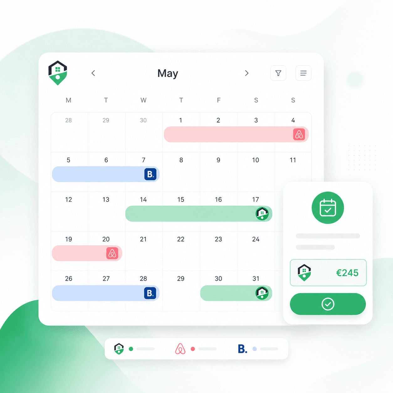 Schermata del modulo Rebooking di Welkodia per trasformare un ospite soddisfatto in una nuova prenotazione diretta